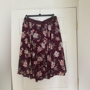 Midi Chiffon Skirt